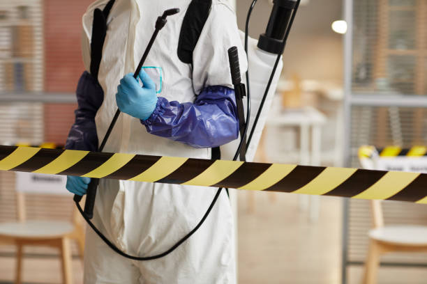 Professional Blood Cleanup technician working in Apple Valley, CA